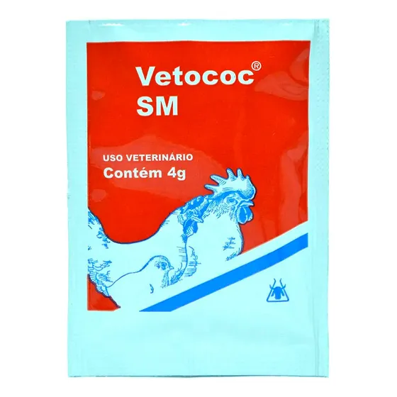10 Un Vetococ Sm Tratamento Coccidose Diarreia Das Aves