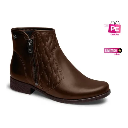Bota Ankle Boot Dakota D2184 Café Lisa 35 Br