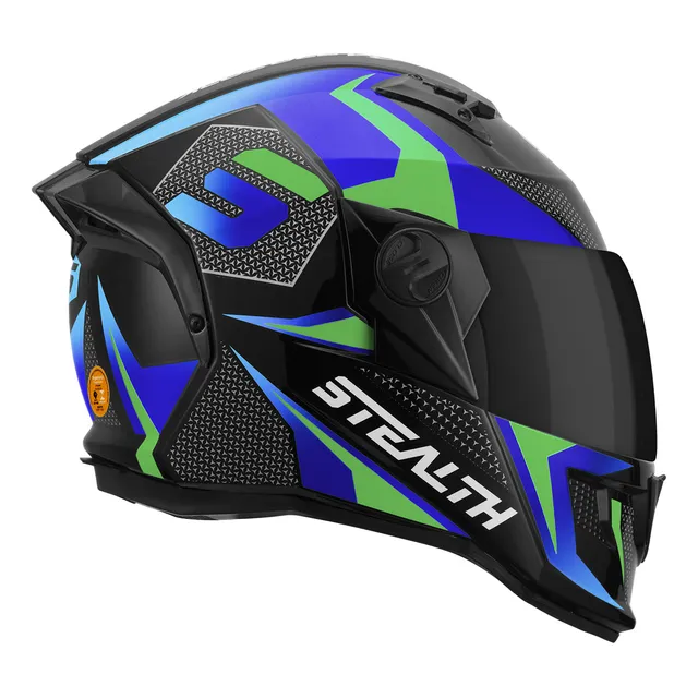 Capacete Protork Stealth Concept Vis Fumê Black Friday + Nfe