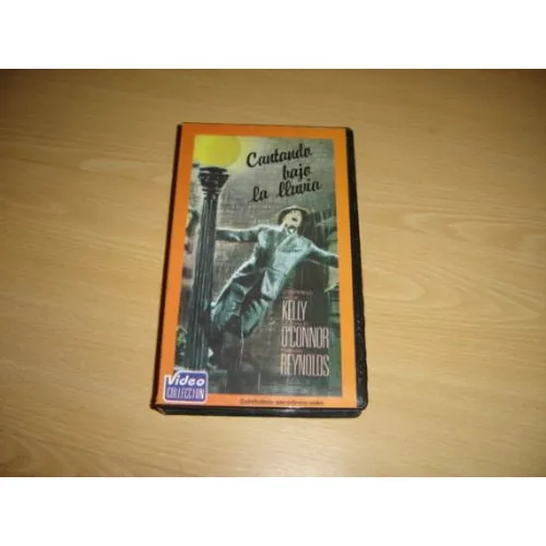 Cantando Bajo La Lluvia Vhs Musical Gene Kelly Reynolds