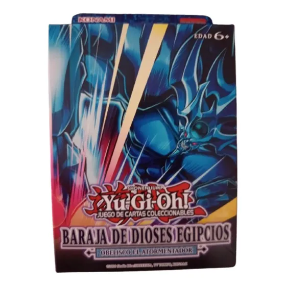 Yugioh Egyptian God Deck Obelisk Español