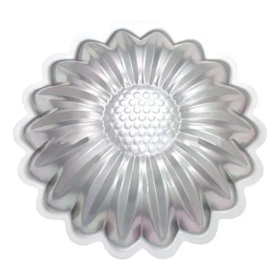 Mold Para Tarta Diseño Flor Solar Cumpleaño 3d Aleacion