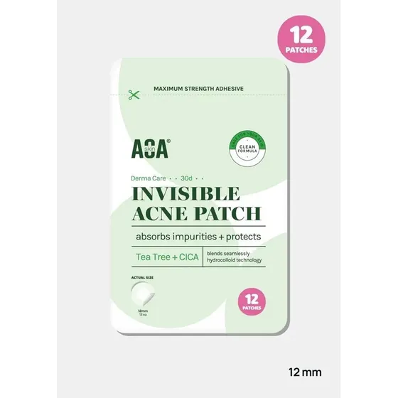 Parches Invisibles Para El Acné Aoa De 12 Mm