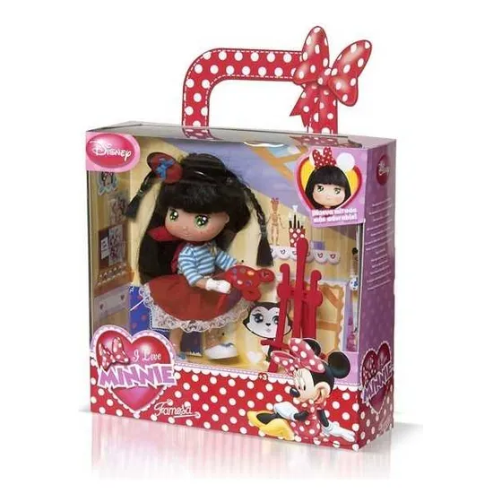 Muñeca Minnie Famosa Pintora Original Disney