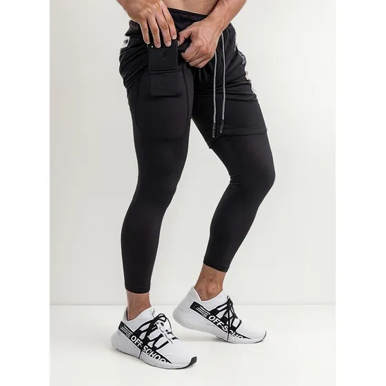 Short Con Calza Larga Hombre Ropa Deportiva
