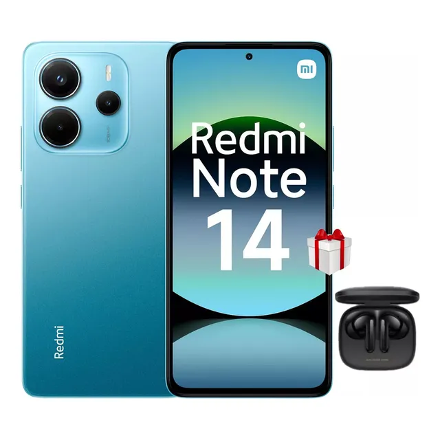 Xiaomi Redmi Note 14 128 Gb Azul 6gb Ram Distribuidor Autorizado