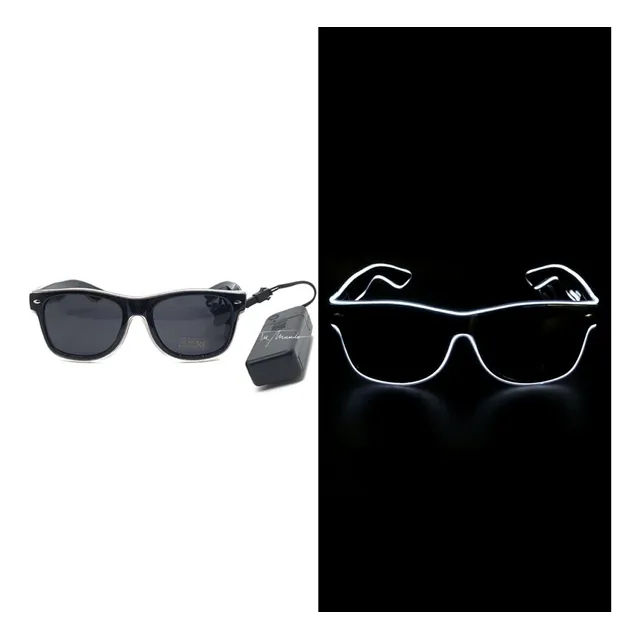 Lentes Luz Led Neón Fiestas Neón Cotillón Luminoso