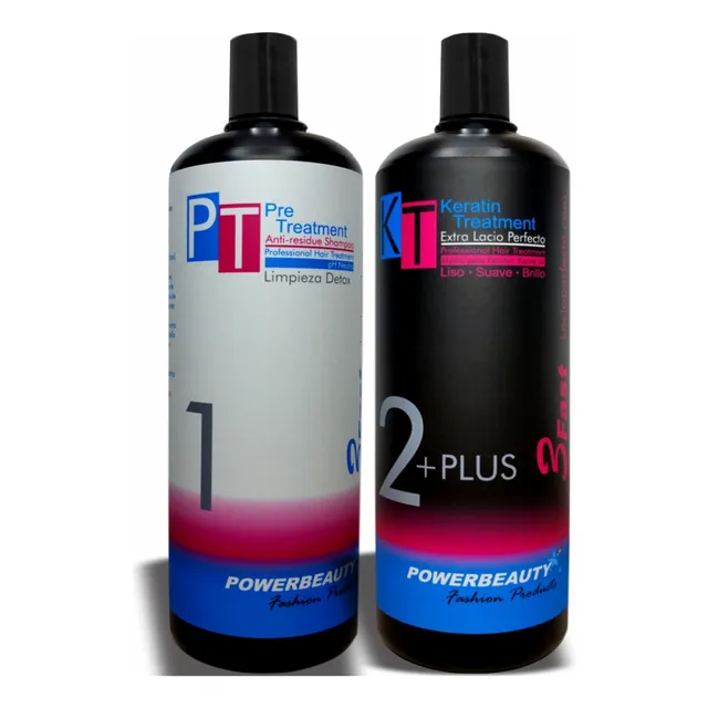 Cirugía Capilar 3fast Powerbeauty Paso 1 Y Paso 2 De 1litro