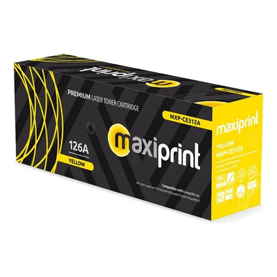 Toner Maxiprint Compatible Hp Ce312a/cf352a Yellow