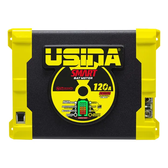 Fonte Automotiva Usina Spark 120a Bivolt Baterry Meter