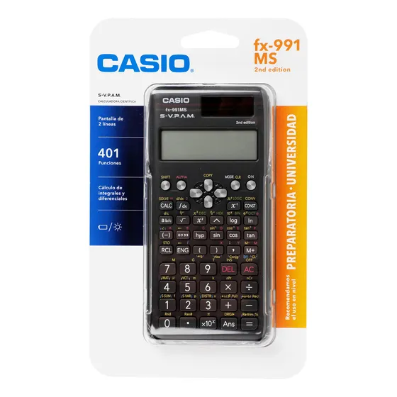 Calculadora Científica Casio Preparatoria Y Universidad