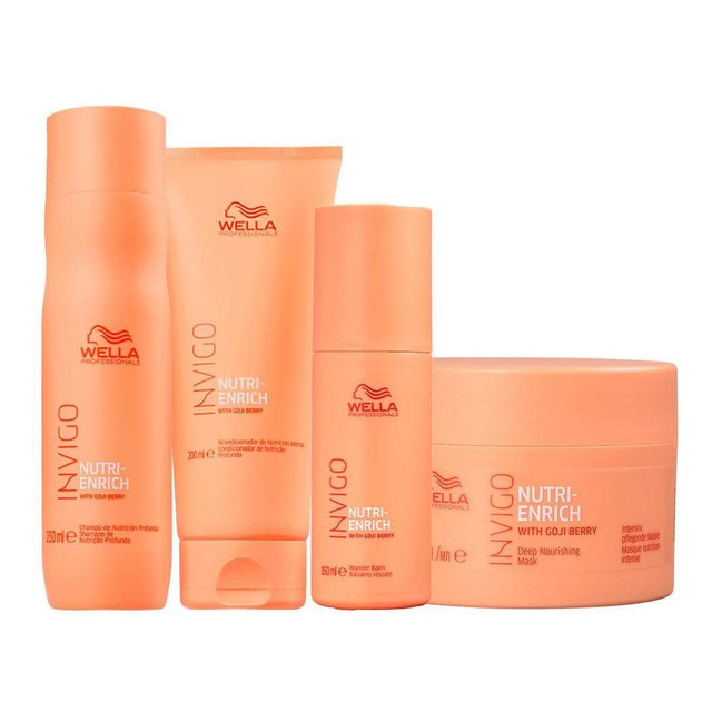 Kit Wella Pro Invigo Enrich Home Care - 4 Produtos Kit Wella Pro Invigo Enrich Home Care - 4 Produtos