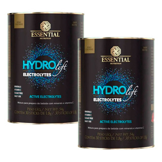 Kit 2x Hydrolift Eletrolytes - 2 Latas - Essential Nutrition Kit 2x Hydrolift Eletrolytes - 2 Latas - Essential Nutrition
