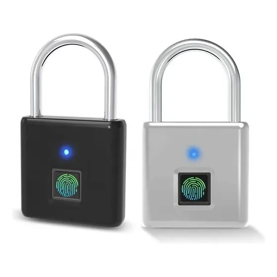 Fingerprint Lock O11 Tsa Zinc Candado 76x47mm