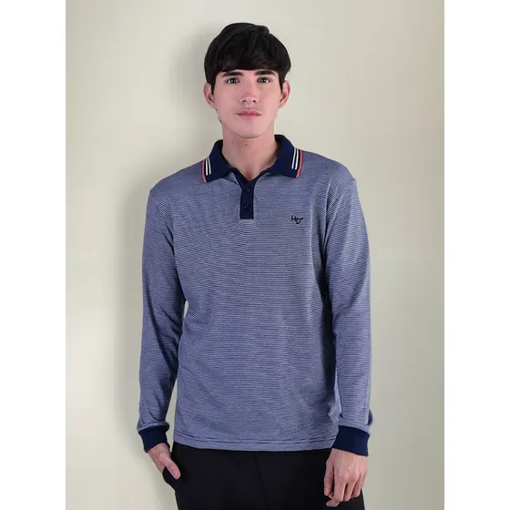 Chomba Howard Manga Larga Cuello Polo Hombre