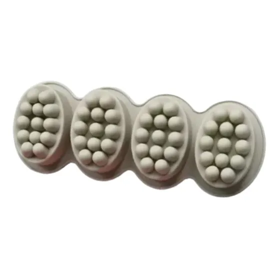 Molde De Silicona Para Jabon Masaje De 4und.