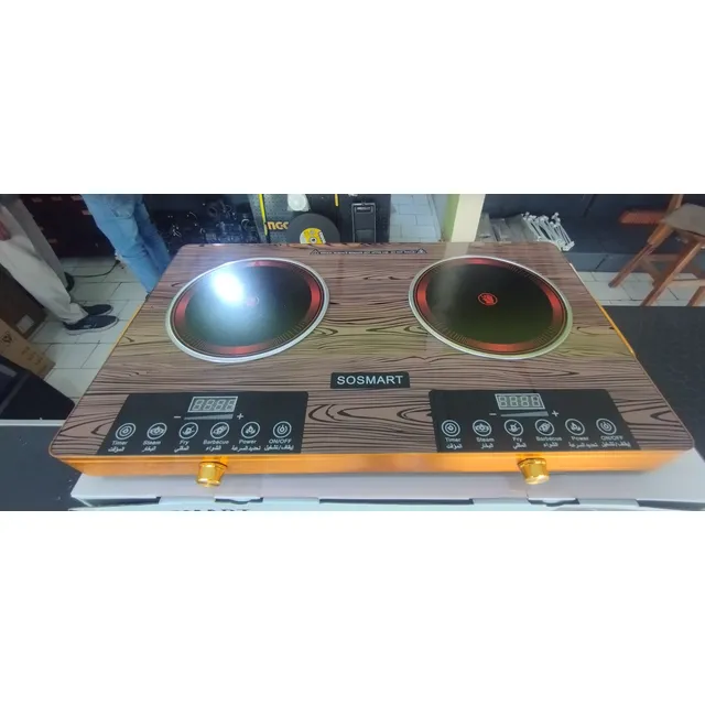 Cocina Electrica 3500w 2 Hornillas Con Temporizador