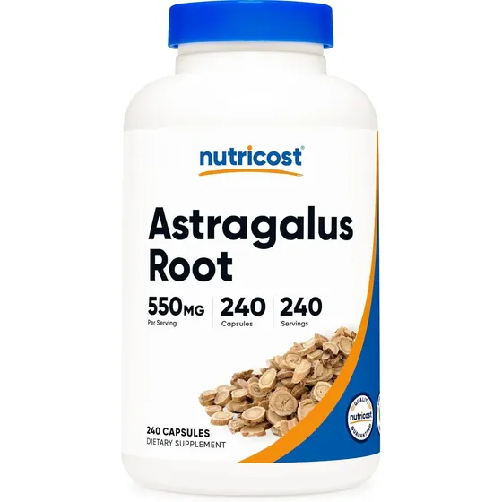 Astrágalo Astragalus 240 Cápsulas Nutricost | Cuotas sin interés
