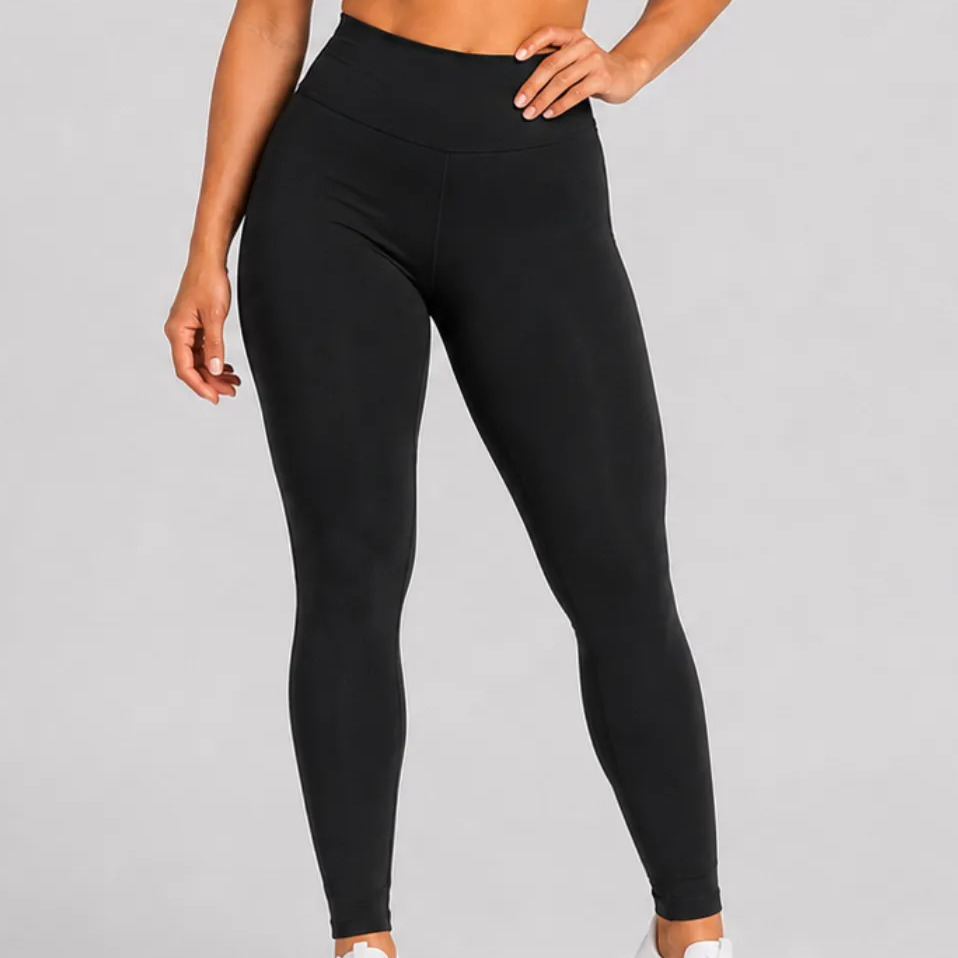 Calça Legging Feminina Cintura Alta Flanelada Treino Fitness