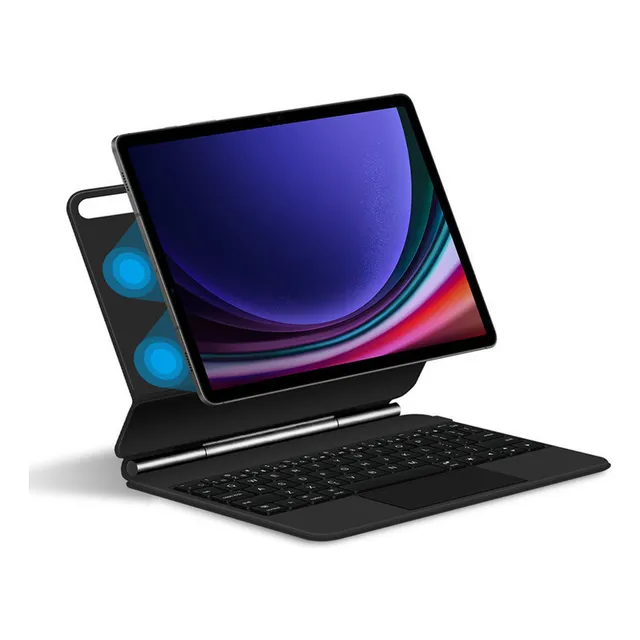 Teclado Mágico For Samsung Galaxy Tab S9+fe+ S8+s7+