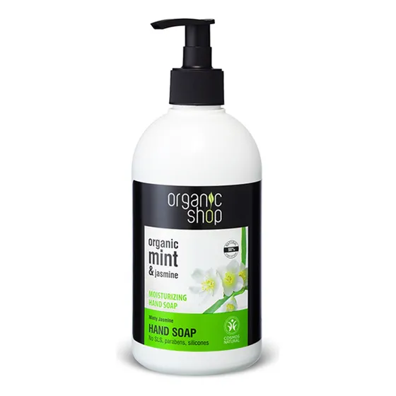 Jabón Liquido Organic Shop Menta & Jazmín Hidratante 500 Ml