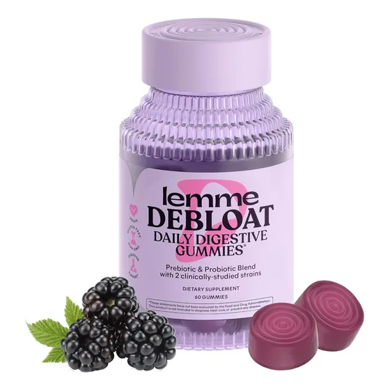 Lemme Suplemento Debloat Para Salud Digestiva E Intestinal Zarzamora
