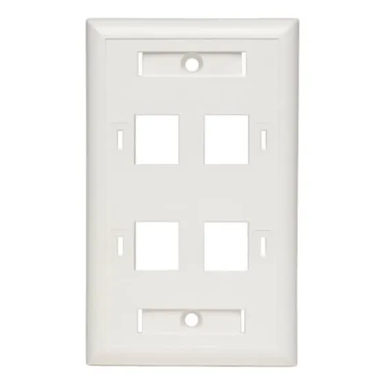 Face Plate Qnet 4 Port