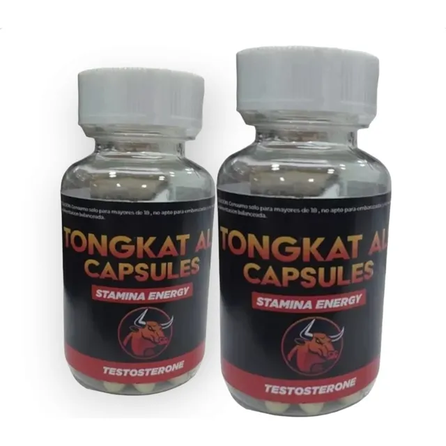 Pack 2 Tongkat Ali Testosterona Potenciador Afrodisiaco Hot