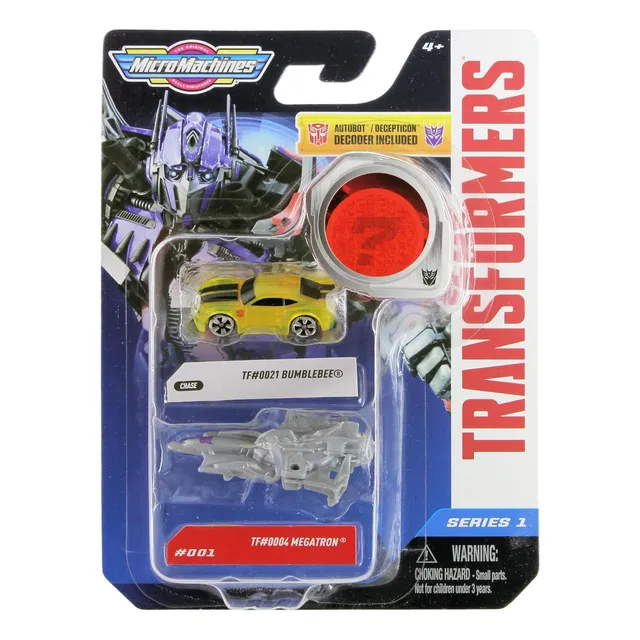Micro Machines 2022 Transformers Paquete De 2 Series 1 001 B