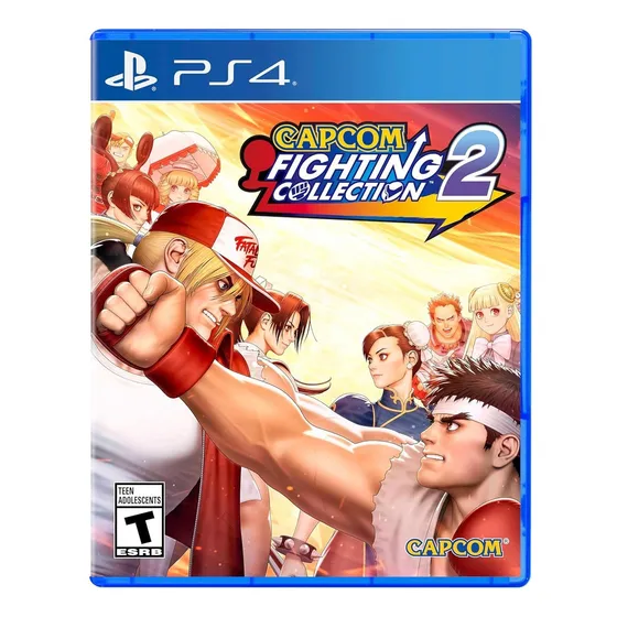 Capcom Fighting Collection 2 Ps4 Mídia Física