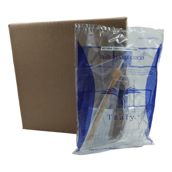 25 Pack Kit Espejo Vaginal Chico Con Kit Papanicolau 