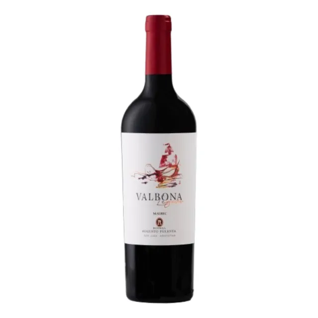 Vino Valbona Malbec 750 Ml San Juan Bodega Augusto Pulenta