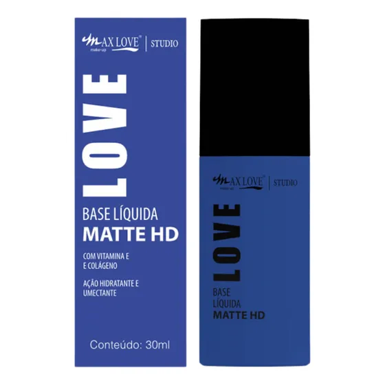 Base Líquida Max Love Matte Hd - Cor 13