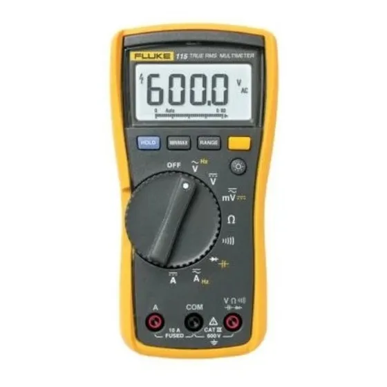 Multímetro Digital Para Electricista Fluke 115 Cat Iii 600 V