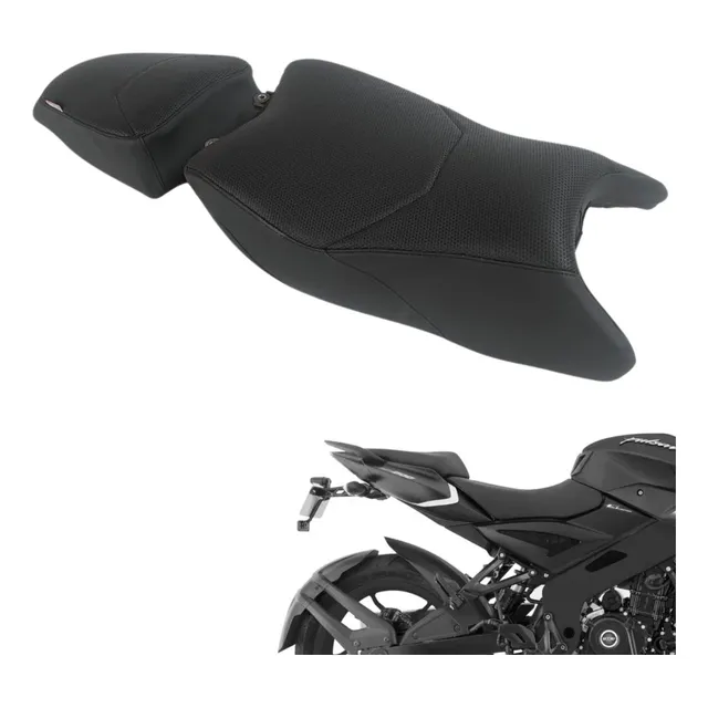 Cojin Silla Moto Pulsar Ns200 Ns160 Forro Cojin Forro Viaje