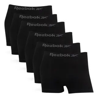 Reebok Kit 6 Cuecas Boxer Box Classic Microfibra Original Reebok