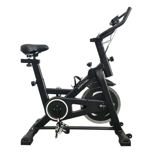 Bicicleta Spinning Fija Admiral Indoor Volante 18kg Regulabl