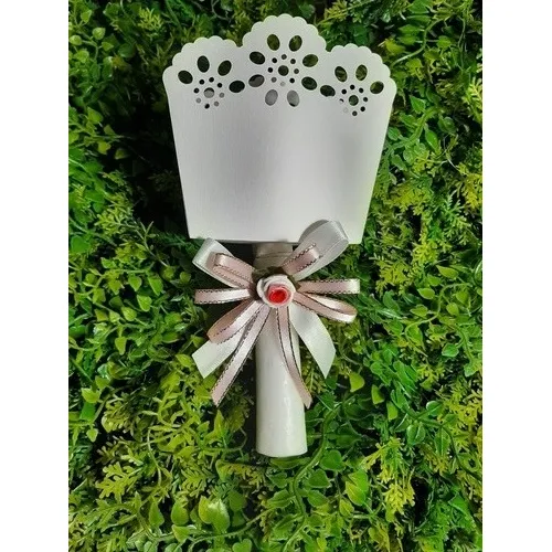 Tulipa Lámpara Brisera Porta Vela Primera Comunión 