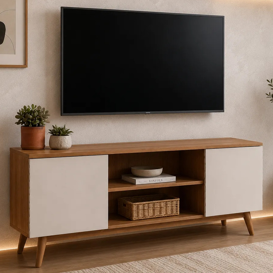 Estante Rack para TV 50 MDF