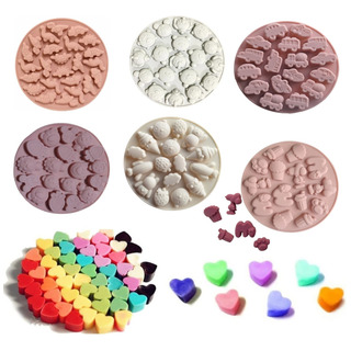 Set Mini Moldes Silicona Figuritas Niños - Chocolates Dulces Set Mini Moldes Silicona Figuritas Niños - Chocolates Dulces