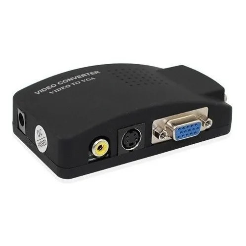 Convertidor De Video Rca Super-video A Vga.