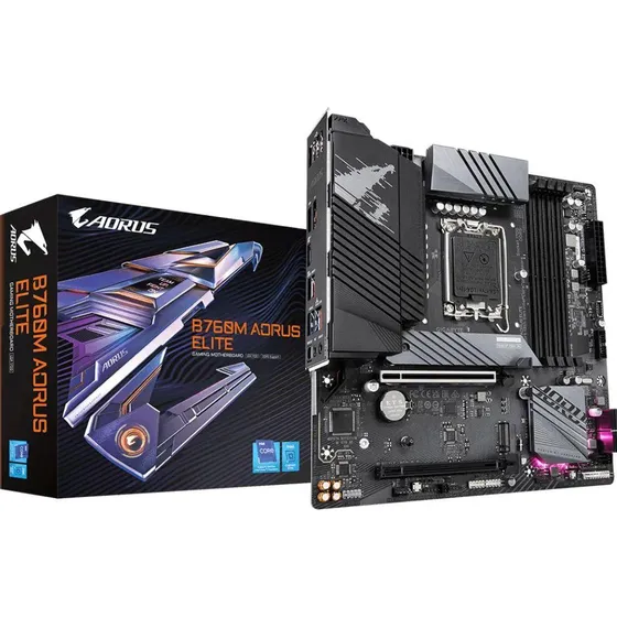 Placa Mae Gigabyte B760m Aorus Elite Micro Atx Ddr4