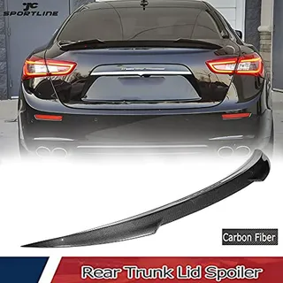 Spoiler Trasero De Fibra De Carbono Para Maserati Ghibli Spoiler Trasero De Fibra De Carbono Para Maserati Ghibli