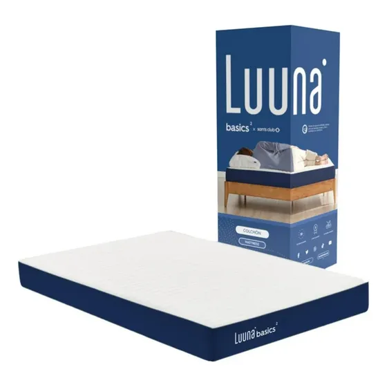 Colchón En Caja | Luuna Basics 2 | 100% Espuma | Individual