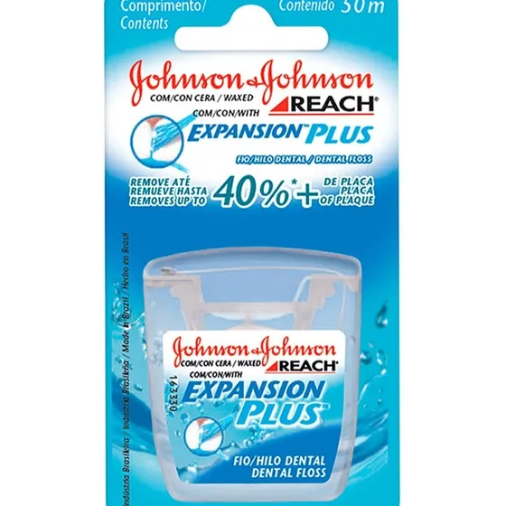 Johnson Reach Expansion Plus Hilo Dental Con Cera 50m