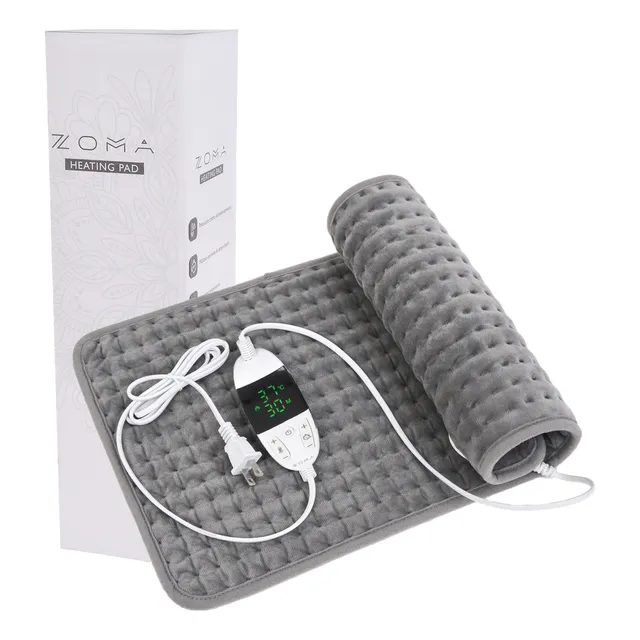 ZOMA Almohadilla térmica eléctrica Cojin Térmico Con temperaturas regulables de 30 a 65°C y control digital