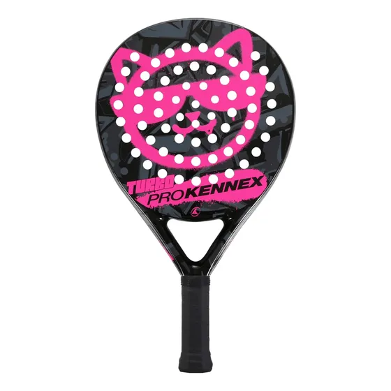 Paleta Padel Pro Kennex Turbo + Funda + - Estacion Deportes Olivos Color Rosa