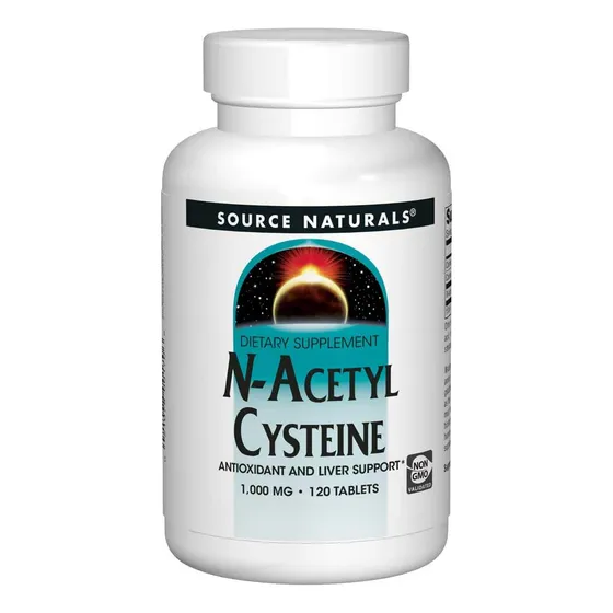 Suplemento Source Naturals N-acetil Cisteína 1000 Mg