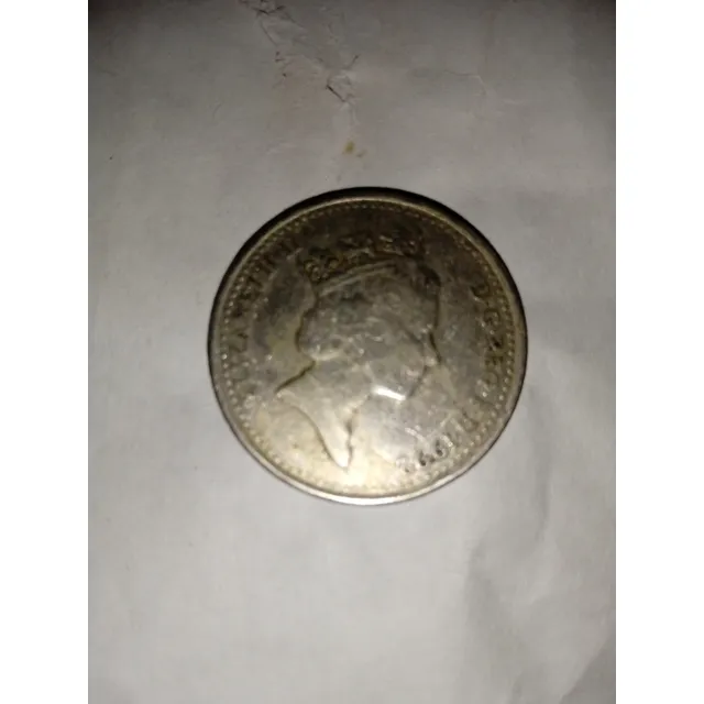 Moneda De Elisabeth || De 1992 10 Pence Usado Fracirculacion