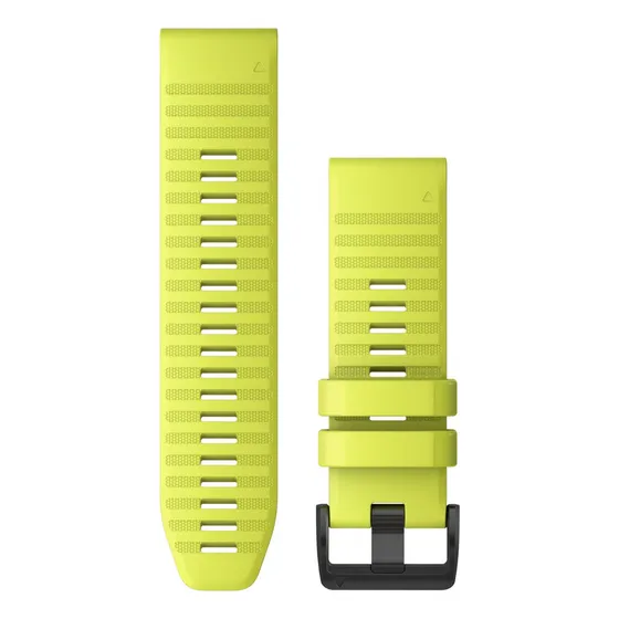 Correa Quickfit Garmin Fenix 6 / 5 (22mm) Silicon Ancho 5 Cm Color Amarillo Neon